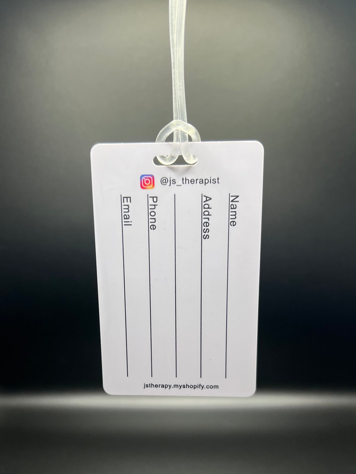 Chicken or Pasta Luggage Tag