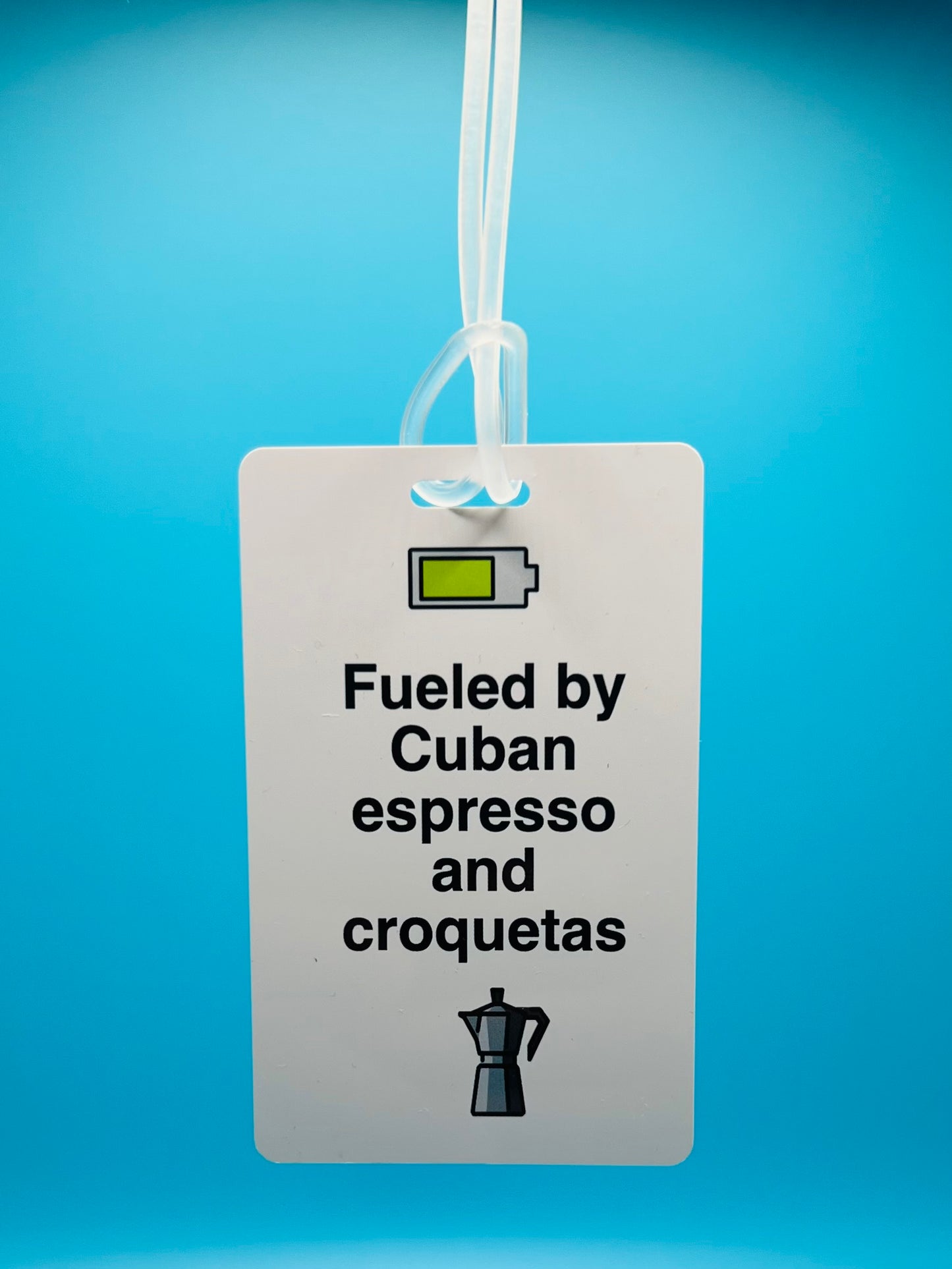 Cuban Espresso Luggage Tag