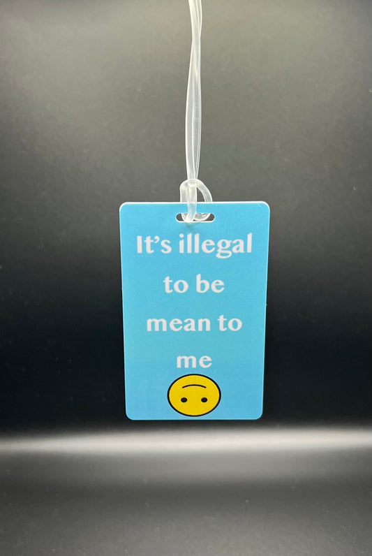 Illegal Luggage tag