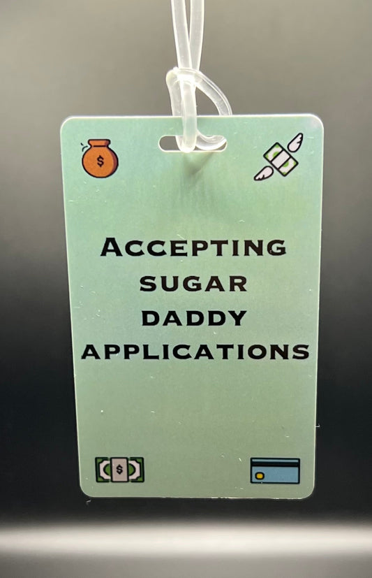 Sugar Daddy Luggage Tag