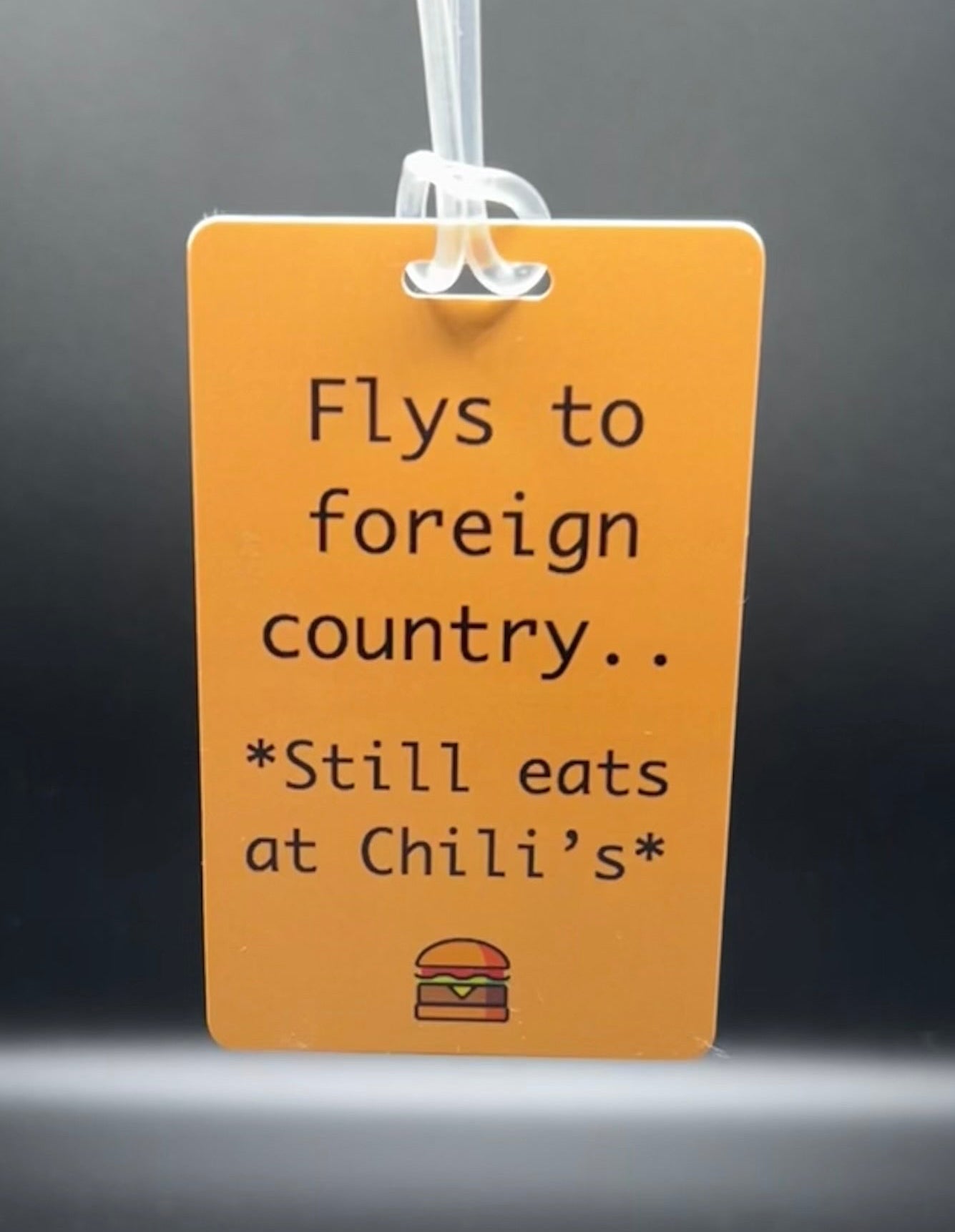Chili’s Luggage Tag