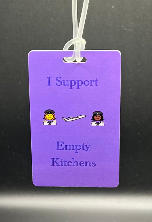 Empty Kitchens Luggage Tag