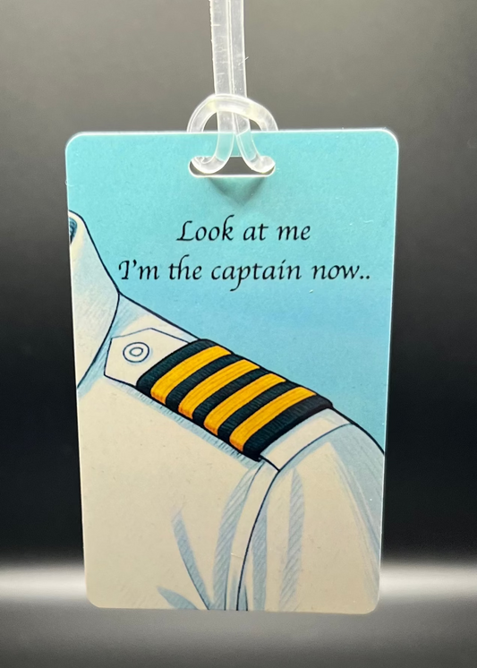 Captain Luggage Tag